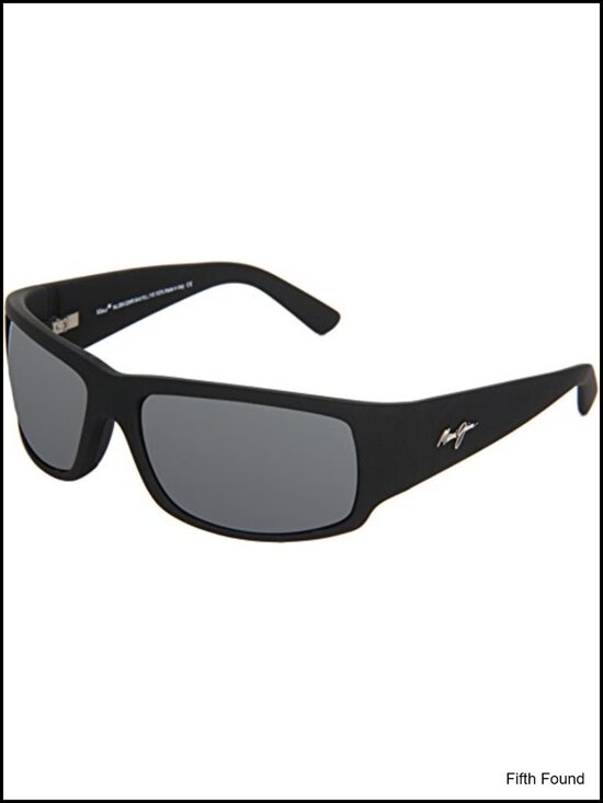 Polarized Wrap Sunglasses Nylon Frame Glass Lenses UV Protection